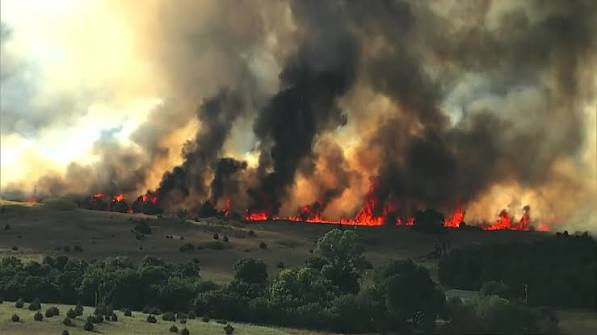 Oklahoma Wildfires Burn Nearly 1,400 Acres Near Binger