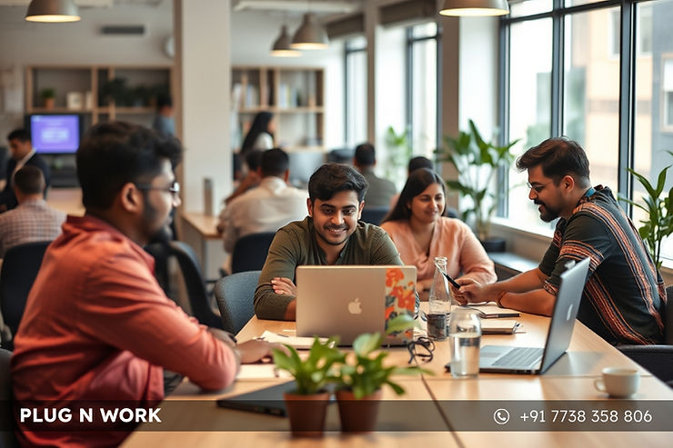 Project Co Work Building Innovative Co-Work Space Design in Mumbai | Plugnwork