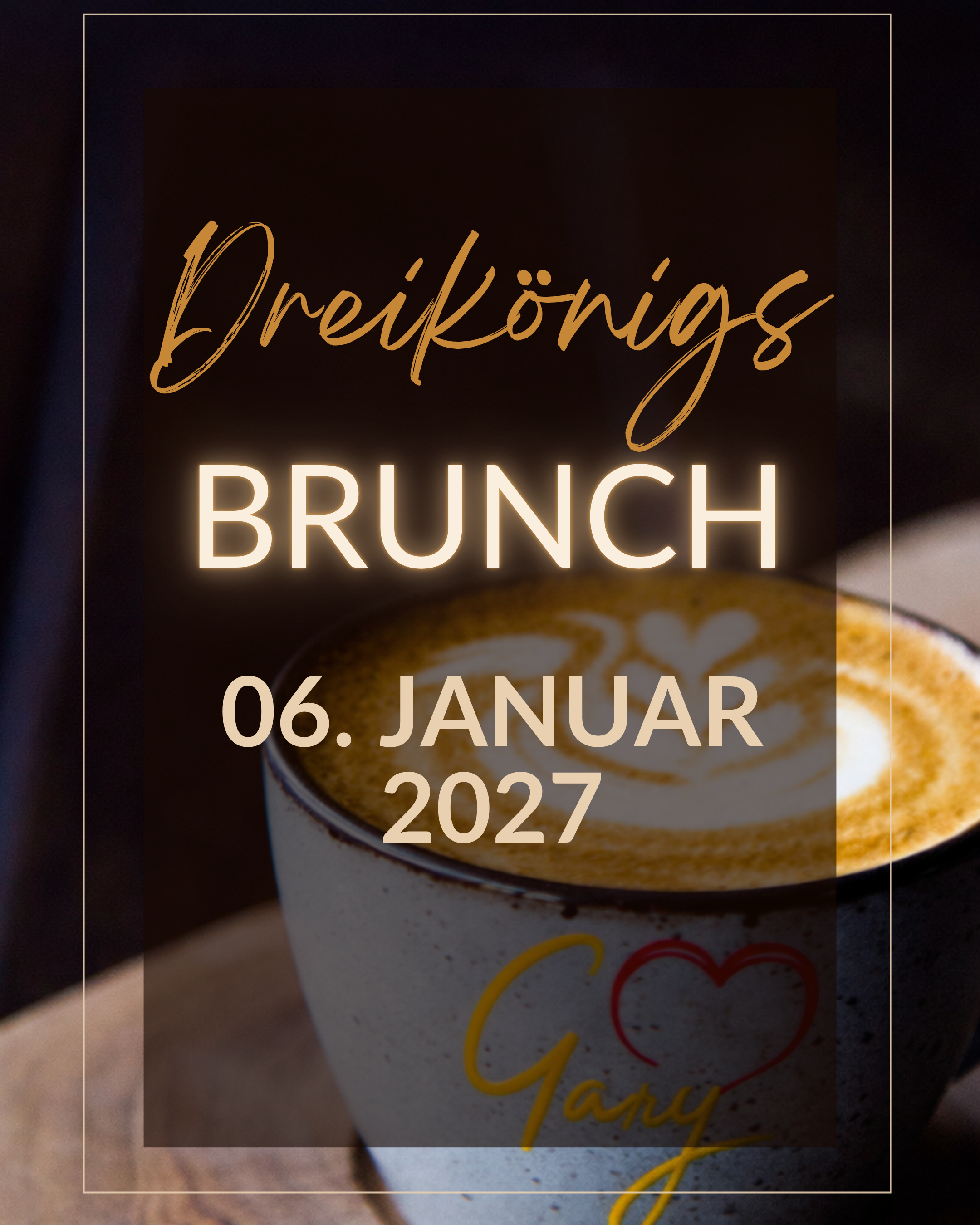 Dreikönigsbrunch Feiertag 06.01.2027 10-15 Uhr
