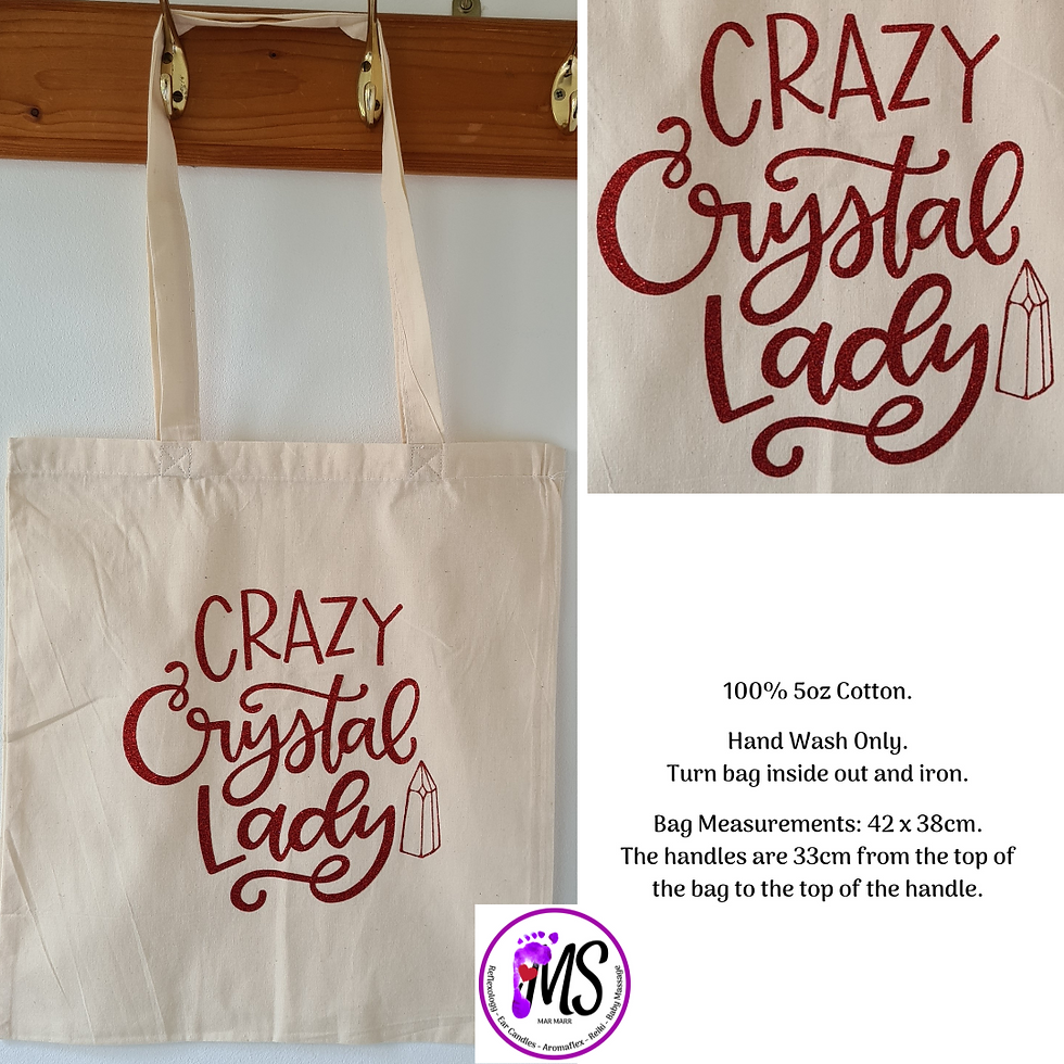 Thumbnail: Tote Bags (Off-White) Crazy Crystal Lady
