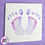 Thumbnail: Two Reflexology Feet Greeting Cards