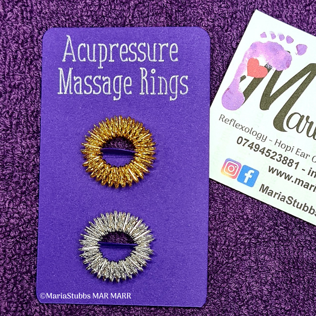 Acupressure Massage Rings (Set of 2)