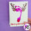 Thumbnail: Reflexology Christmas Cards/Postcards (Rudolph)