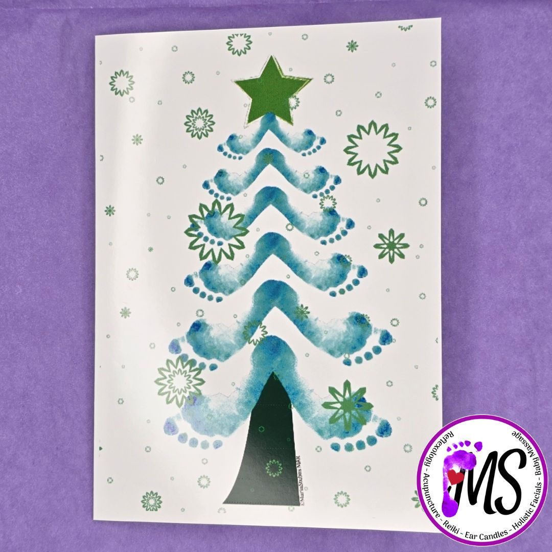 Original Footprint Christmas Cards – Mixed Pack of 8