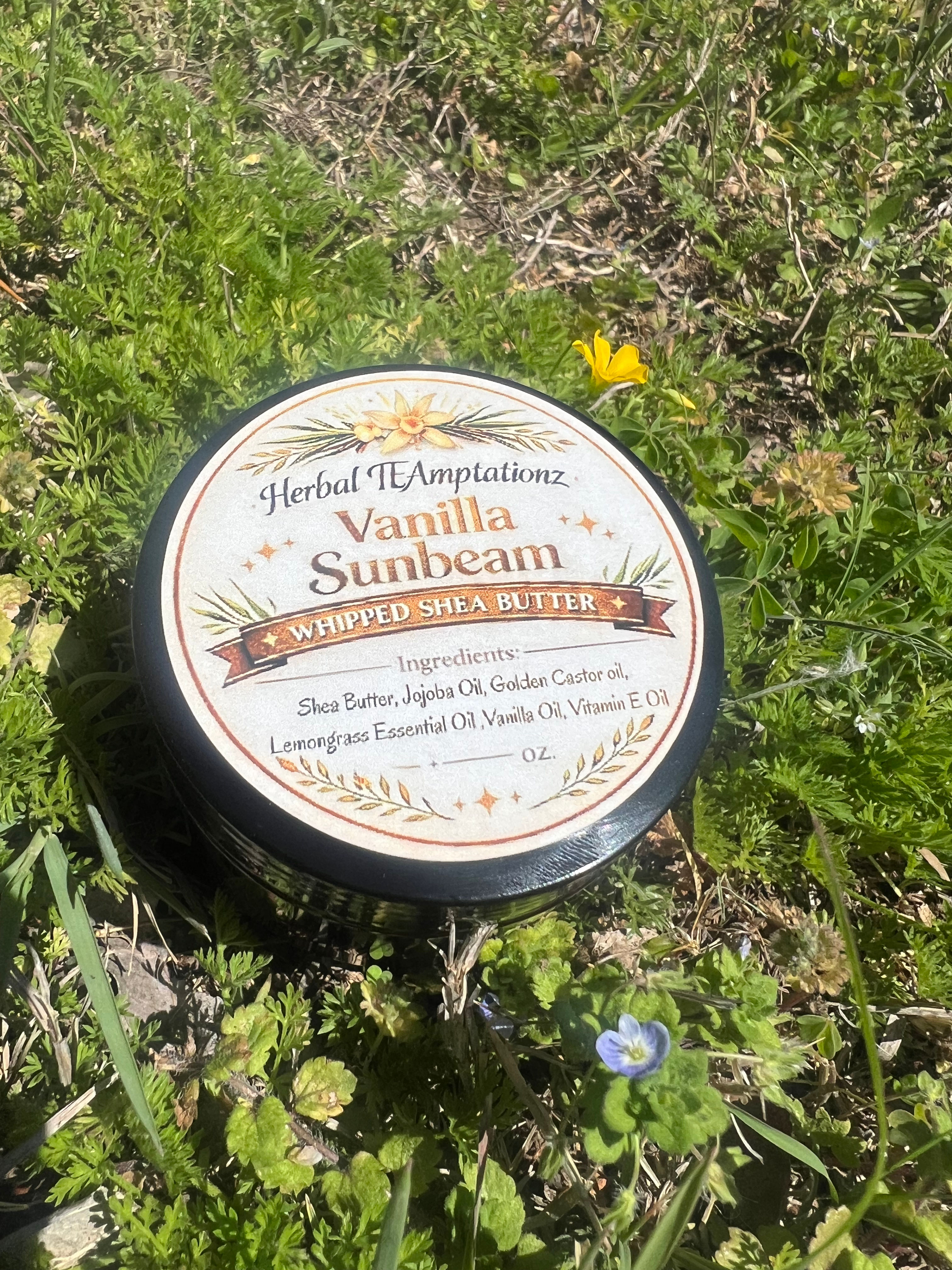 Whipped Shea Butter, 4oz- Vanilla Sunbeam