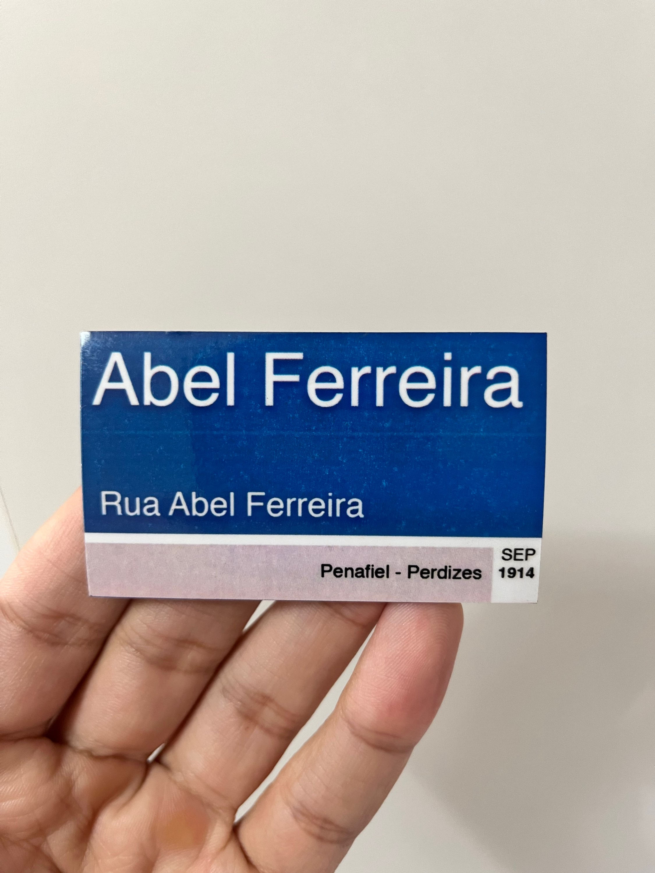 Ímã "Rua Abel Ferreira"
