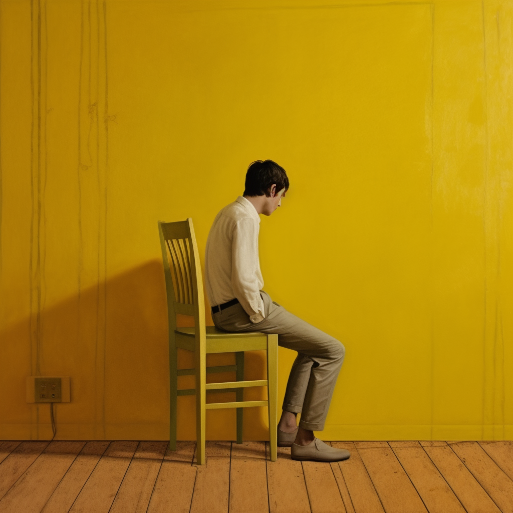 Individual displaying 'hunched back', a common type of poor posture, in an image from our blog post about correcting the six most common postural problems