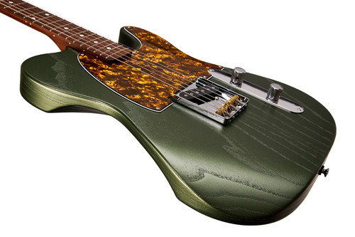 Satin Metallic Green CV-T | Brinson Guitars