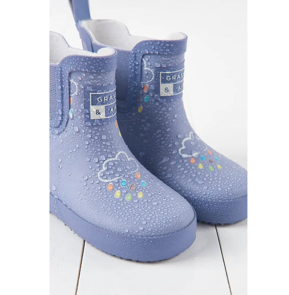 Thumbnail: Lavender Short Colour Changing Toddler Wellies