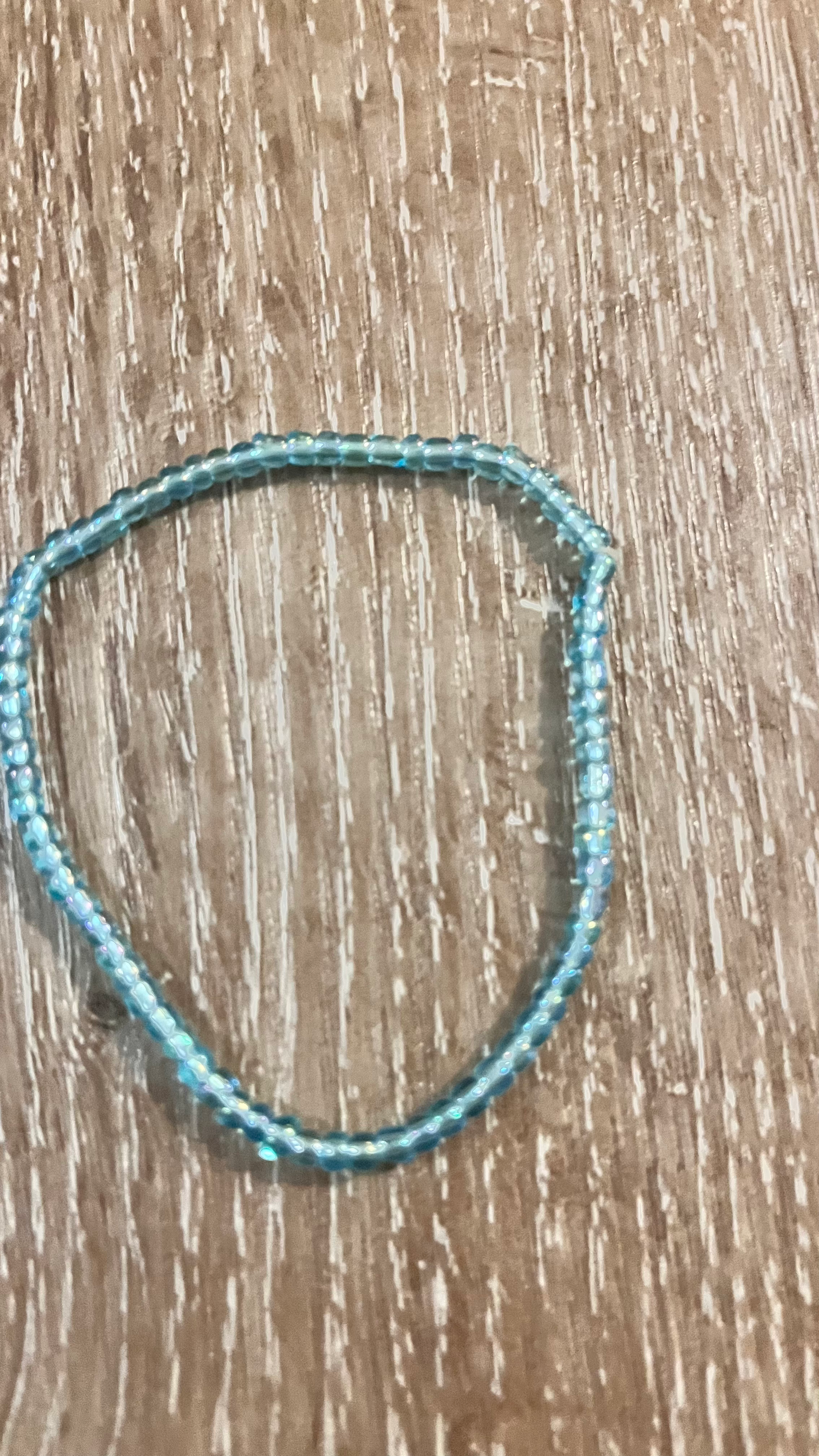 Clear skies bracelet