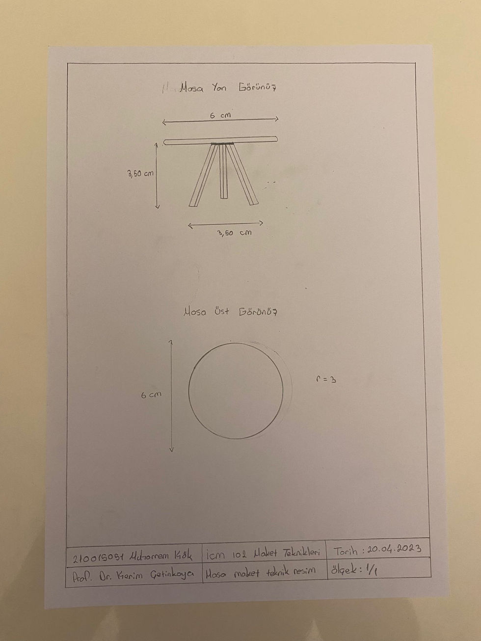 teknik resmi