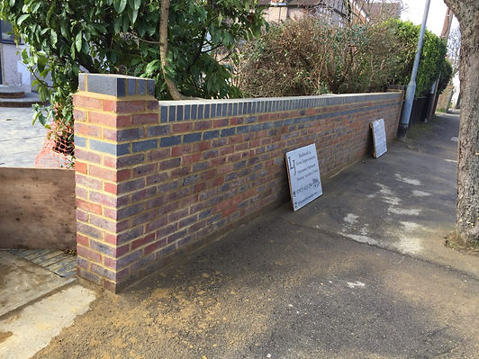 Blue Brick Wall