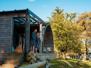 Adult only glamping with hot tub in Wales
