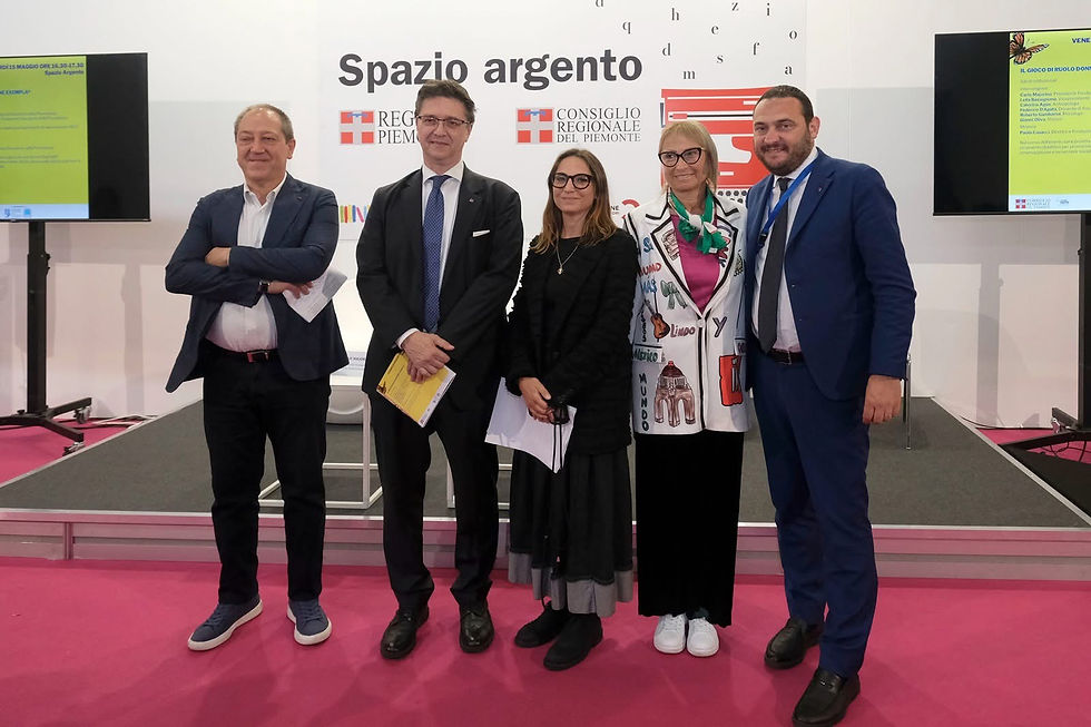Donne Exempla® al Salone del Libro di Torino: il gioco di ruolo entra nella didattica piemontese