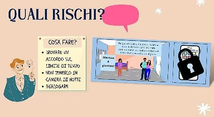 Quali rischi? Trovare accordo limite tempo online, dialogo famiglia, sicurezza digitale