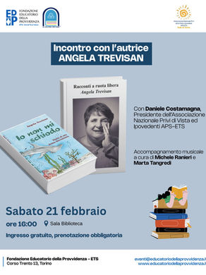 Incontro con l’autrice Angela Trevisan in occasione della Giornata Nazionale del Braille