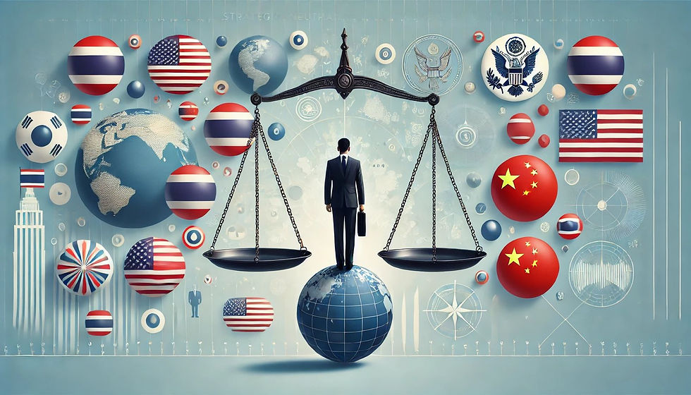 Strategic Balance: Thailand navigates diplomacy between major world power