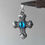 Thumbnail: Devil eye cross pendant