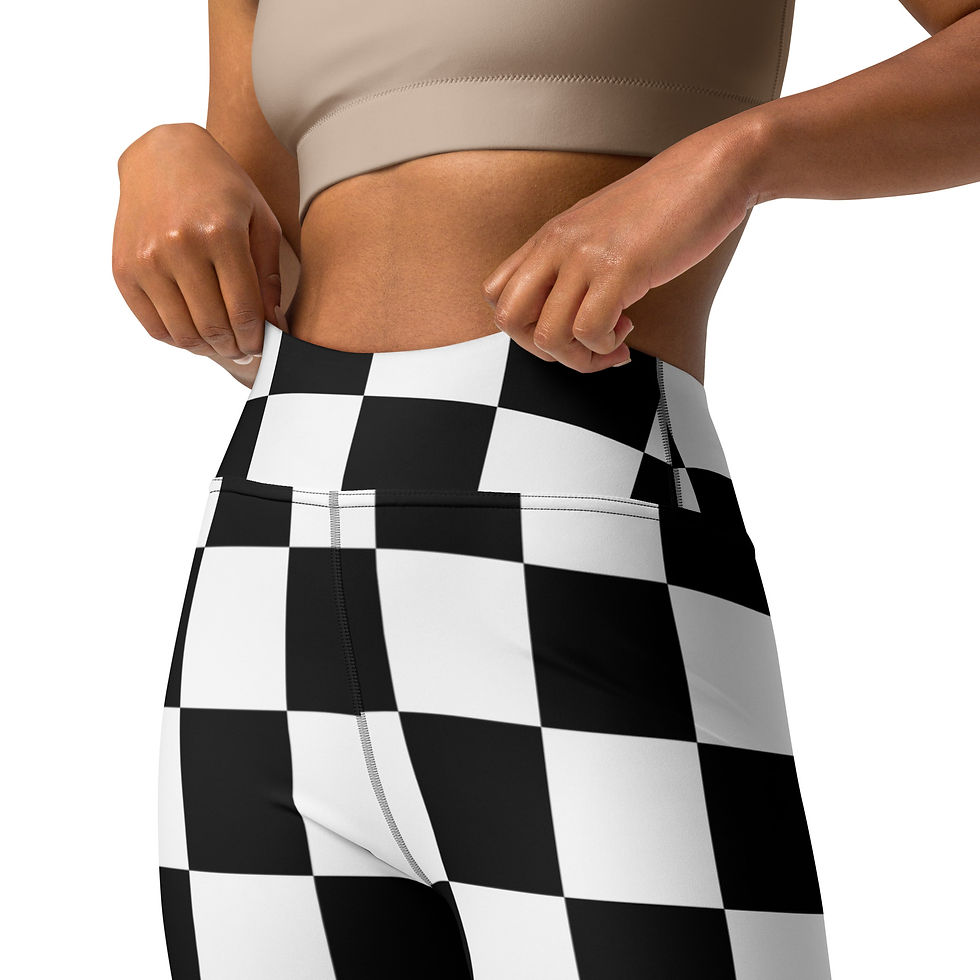 Thumbnail: SRL (BW check) Yoga Leggings