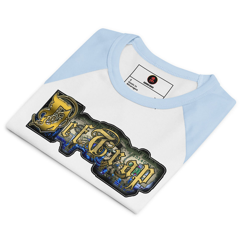 Thumbnail: DefTrap (You are the ONE) - Women’s micro rib raglan baby tee