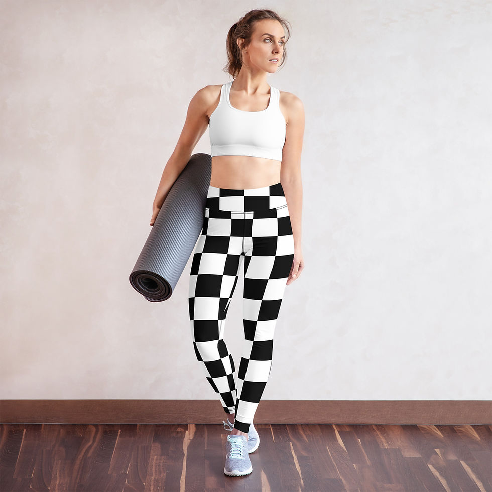Thumbnail: SRL (BW check) Yoga Leggings