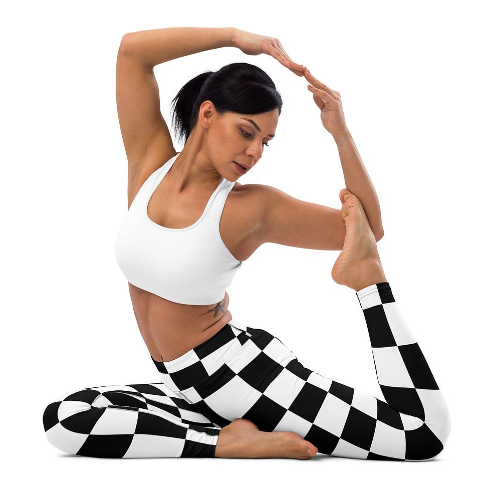Thumbnail: SRL (BW check) Yoga Leggings