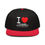 Thumbnail: I Love Um... (whtletter) - (DTF) Snapback