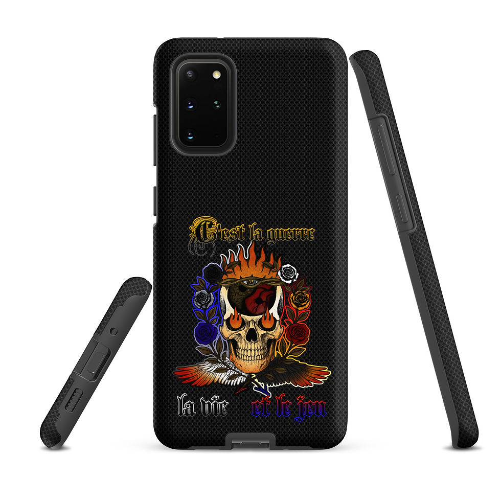 Thumbnail: BEING Symbol (Skull Ver/BlkKnt) - Samsung® Tough case