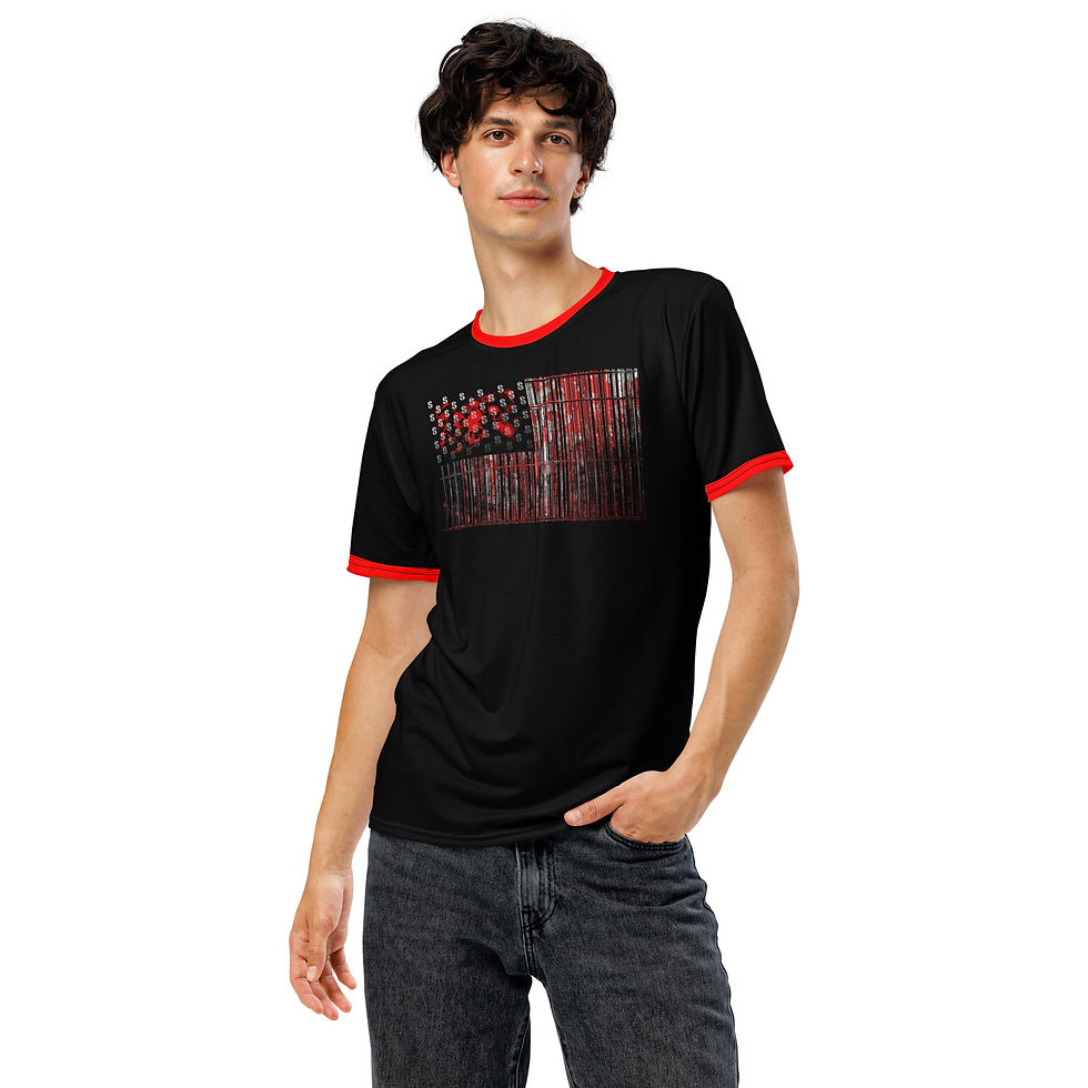 Thumbnail: Alllies (RedFlag) - Men's Blk/Red Ring AO