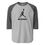 Thumbnail: Just Let AI Do It (Blk) - 3/4 sleeve raglan shirt