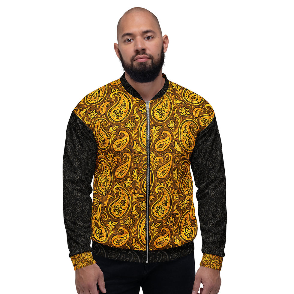Thumbnail: Garuda VI (SVEN SKULL) - Unisex Bomber Jacket