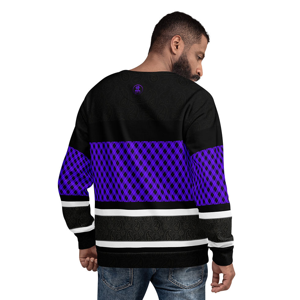 Thumbnail: Take A Sabbath (Blacklight/Rael) - Unisex Sweatshirt