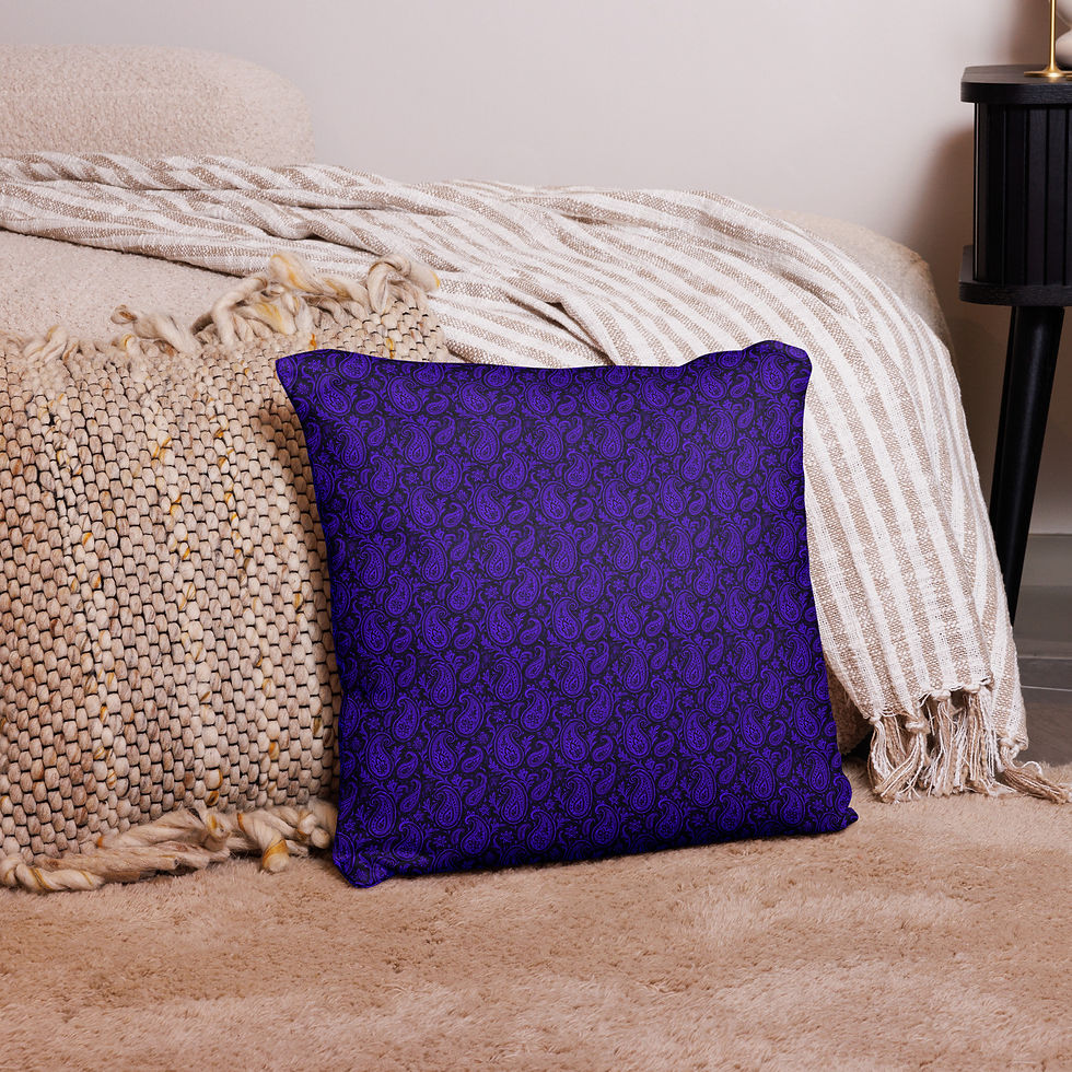 Thumbnail: Double Blacklight Pais - Pillow
