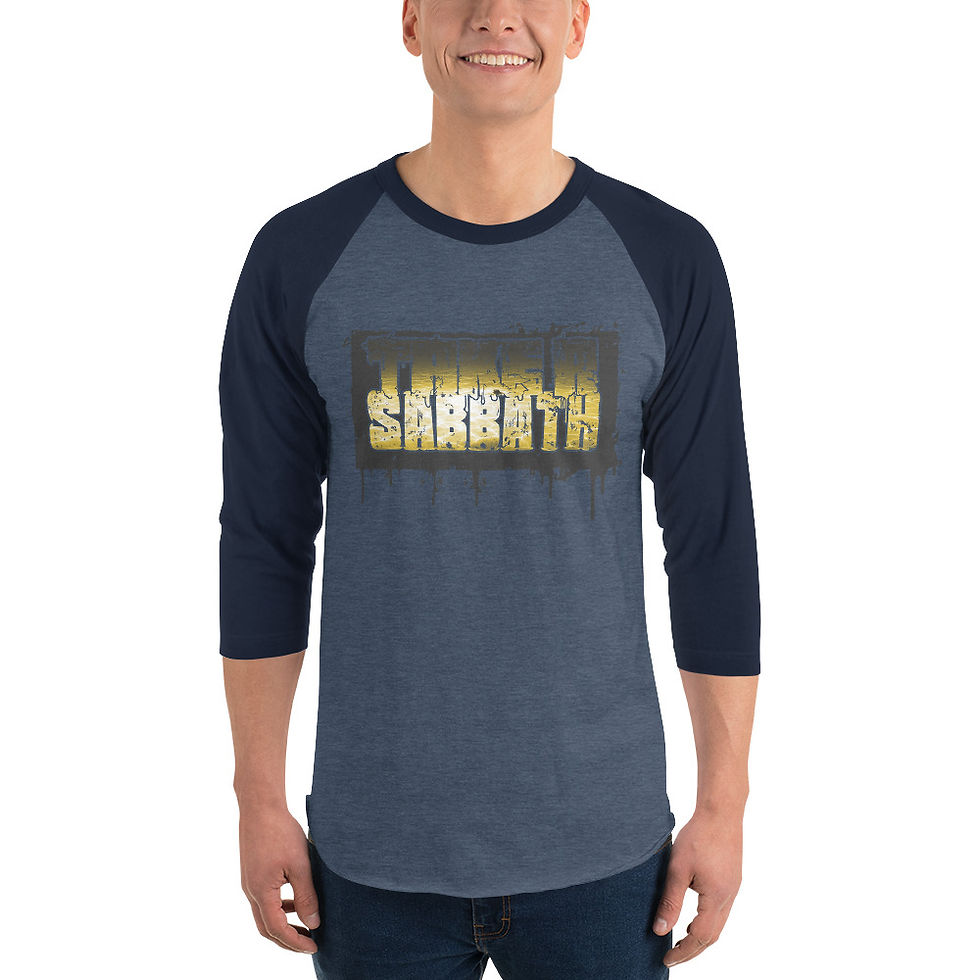 Thumbnail: Take A SABBATH - ZMBY Gold - 3/4 sleeve raglan