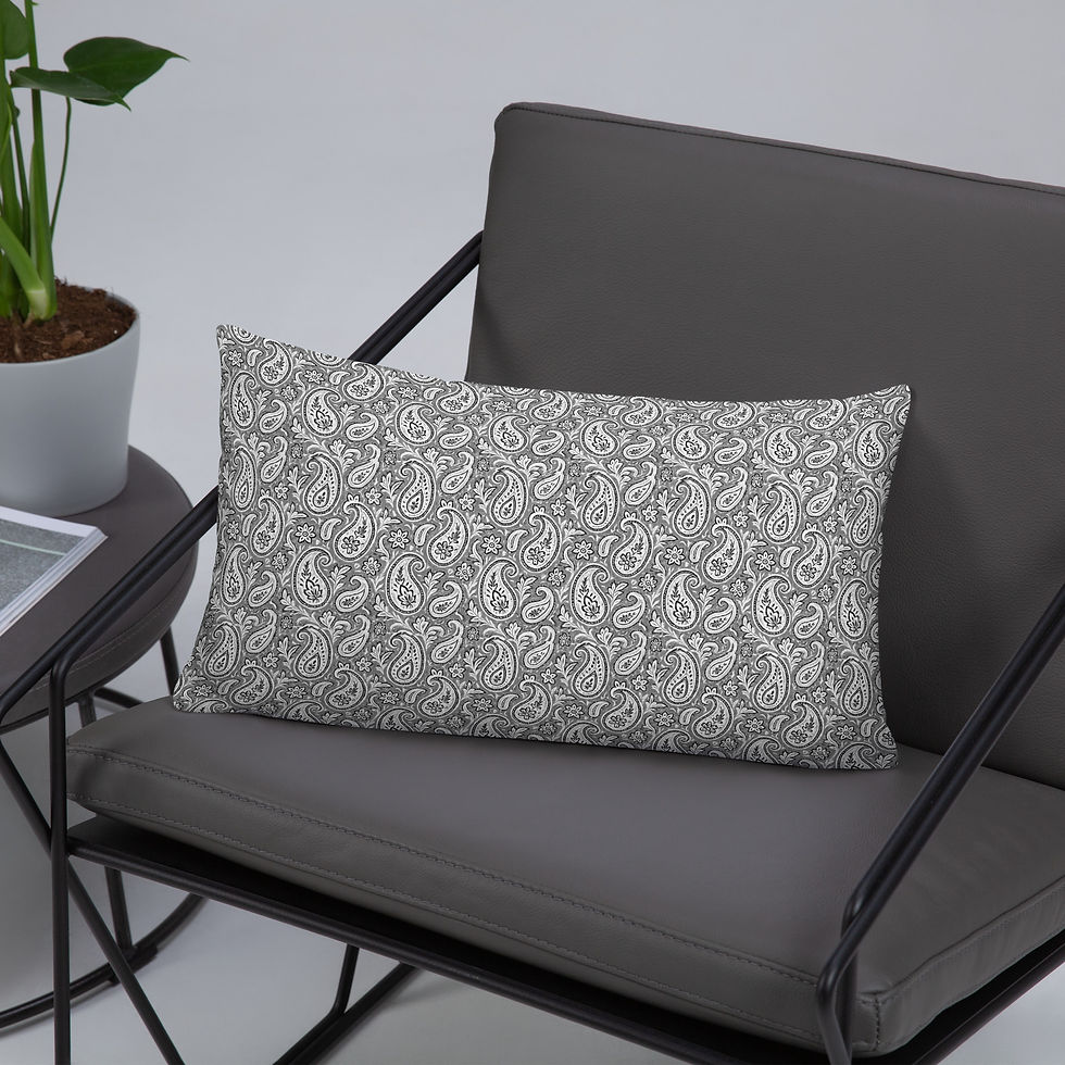 Thumbnail: Pais (Blackout/Grey) - Pillow