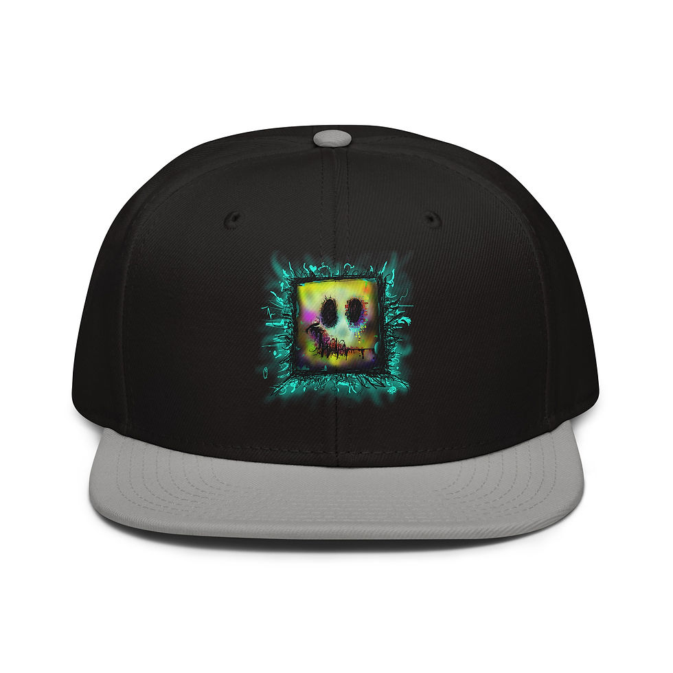 Thumbnail: HappAI Face - (DTF) Snapback