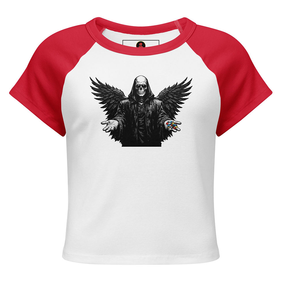 Thumbnail: DefTrap Ronin (kNoChoice - clean)  - Women’s micro rib baby tee