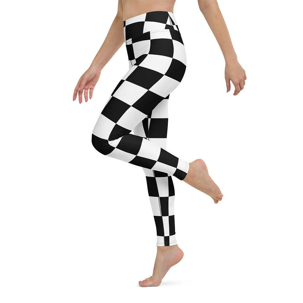Thumbnail: SRL (BW check) Yoga Leggings