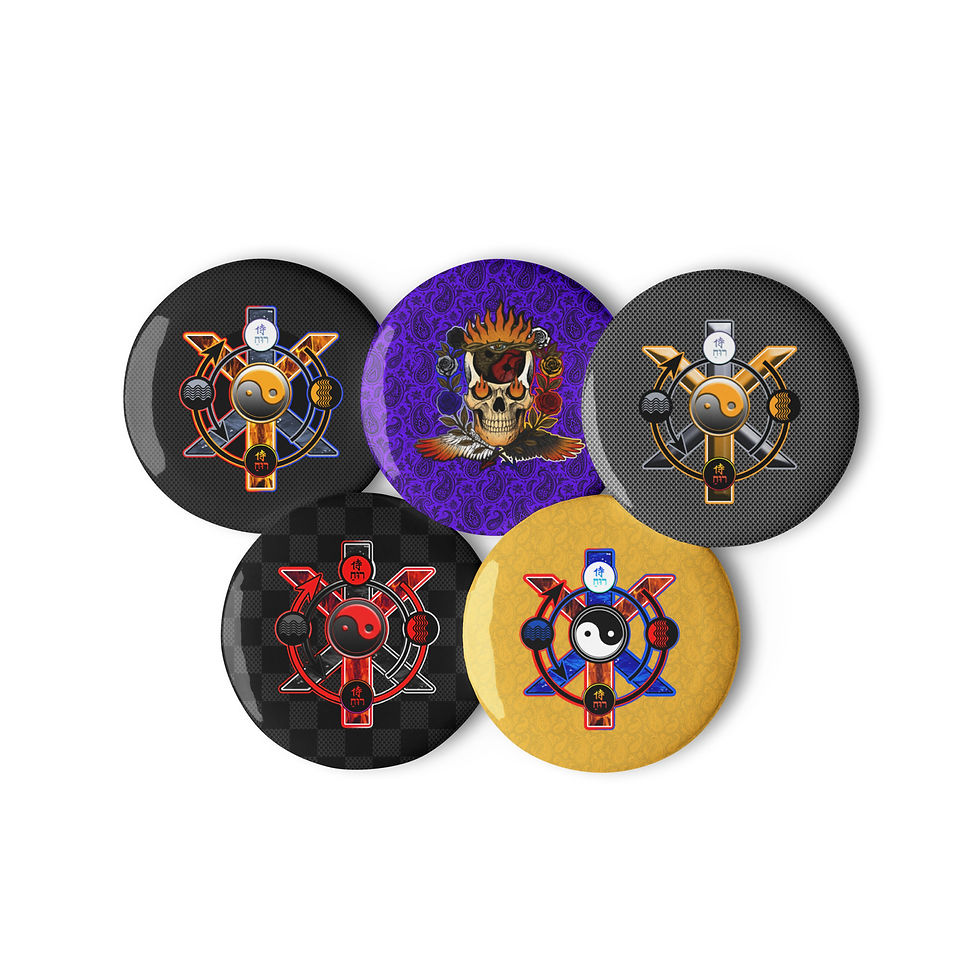 Thumbnail: BEING Symbols (Set 01) - pin buttons