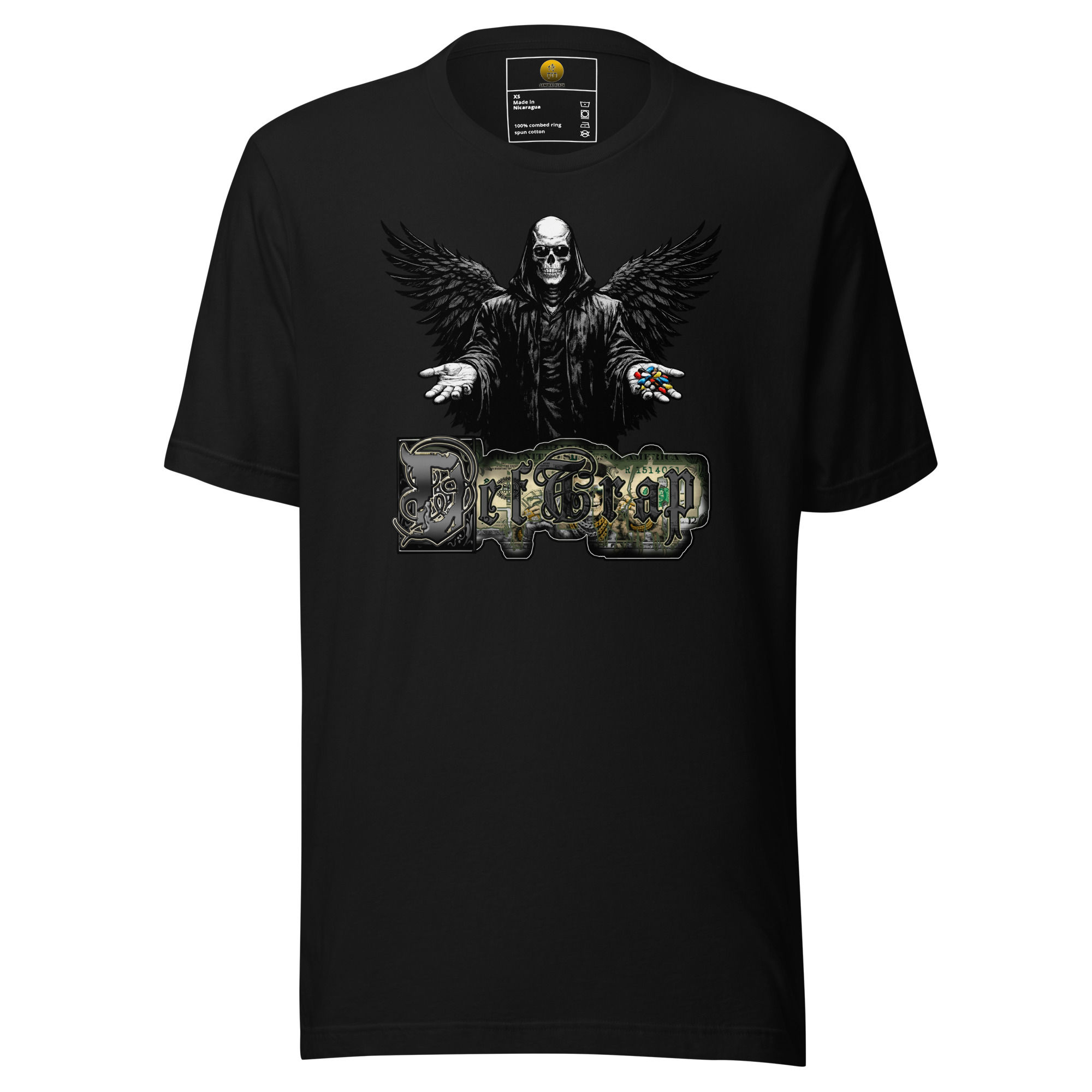 DefTrap Ronin (kNoChoice /The ONE - Gray) - 2Sided -Bella+Canv Unisex tee