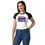 Thumbnail: Peace & Blessings (Blacklight glow) - Women’s micro rib raglan baby tee