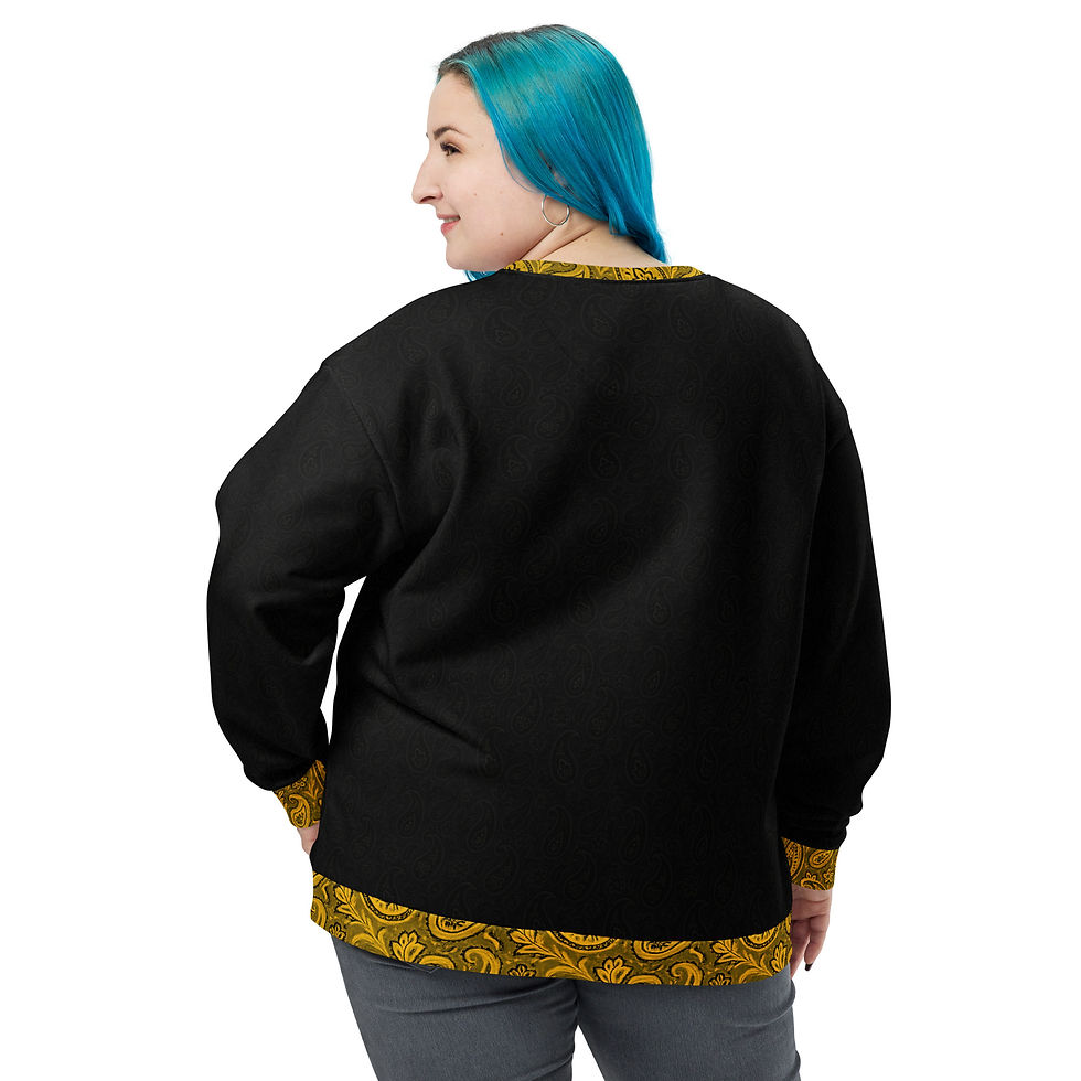 Thumbnail: DefTrap (You Are the One) - Unisex Sweatshirt (Panther/gold)