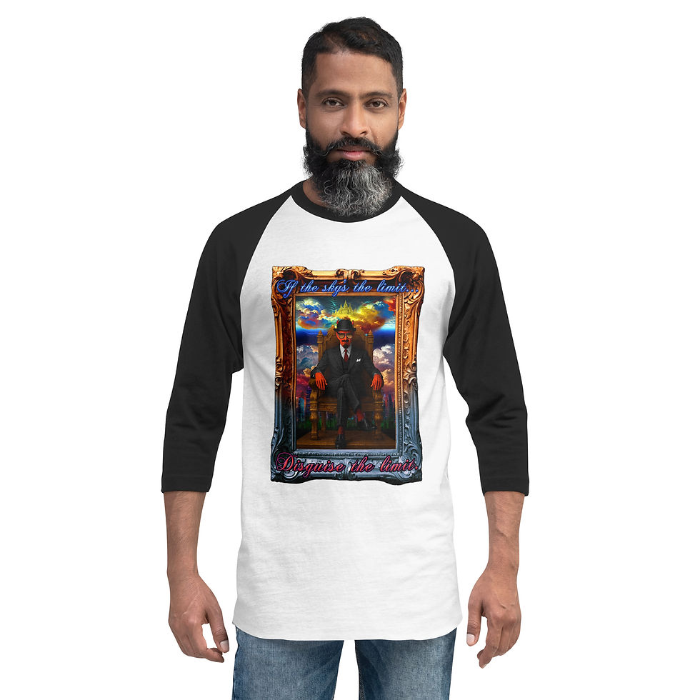 Thumbnail: Sky's The Limit - Raglan 3/4 Sleeve