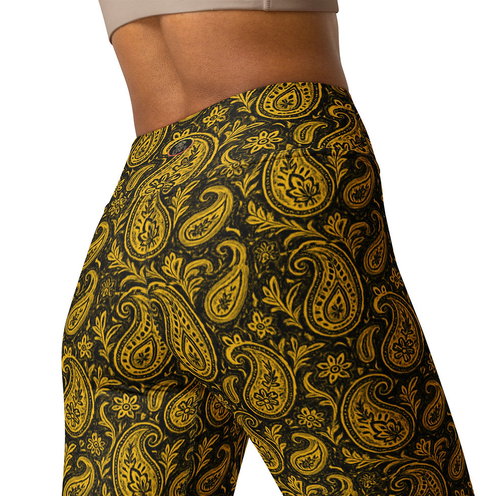 Thumbnail: SRL (Gold 2 pais) Yoga Leggings