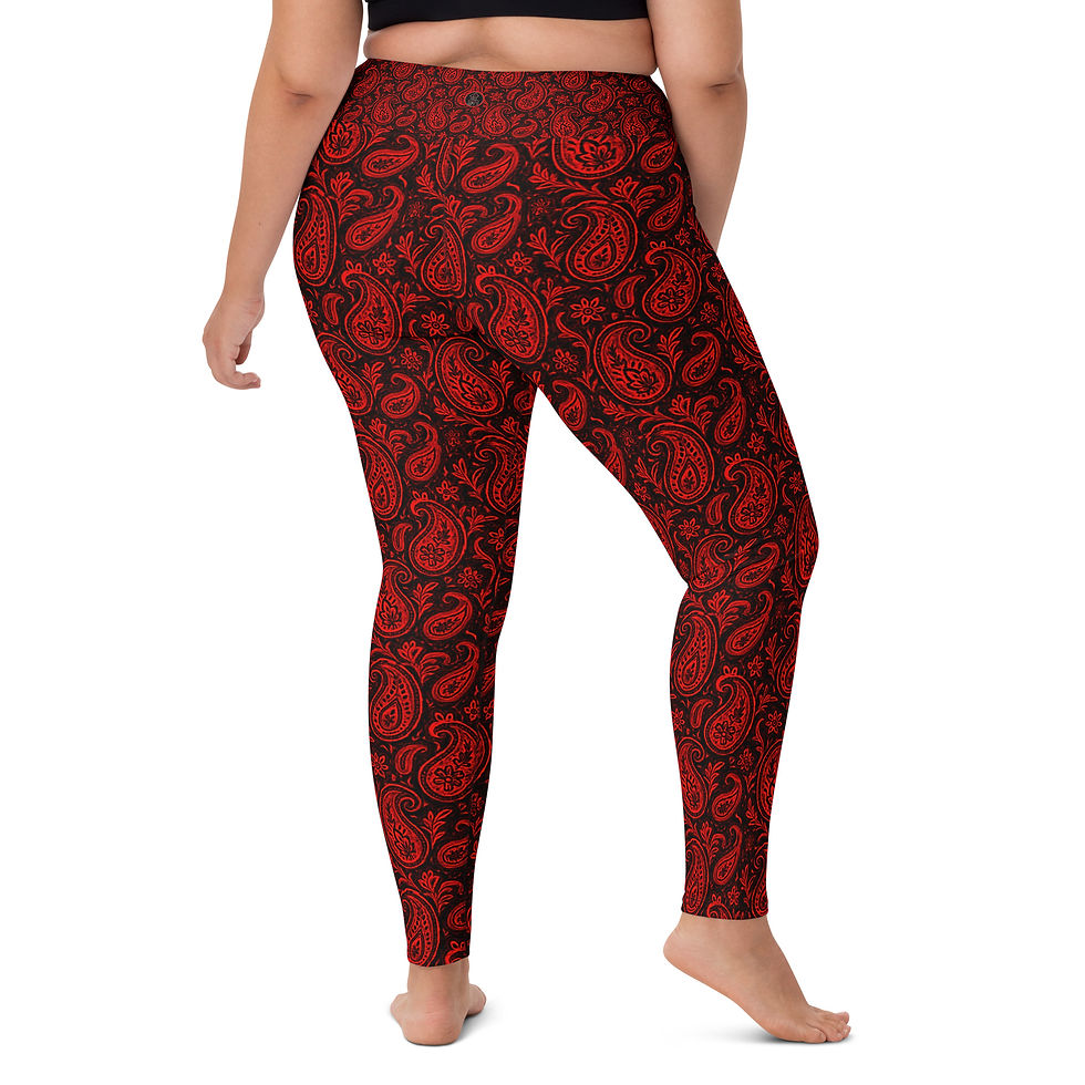 Thumbnail: SRL (Red 01 pais) Yoga Leggings