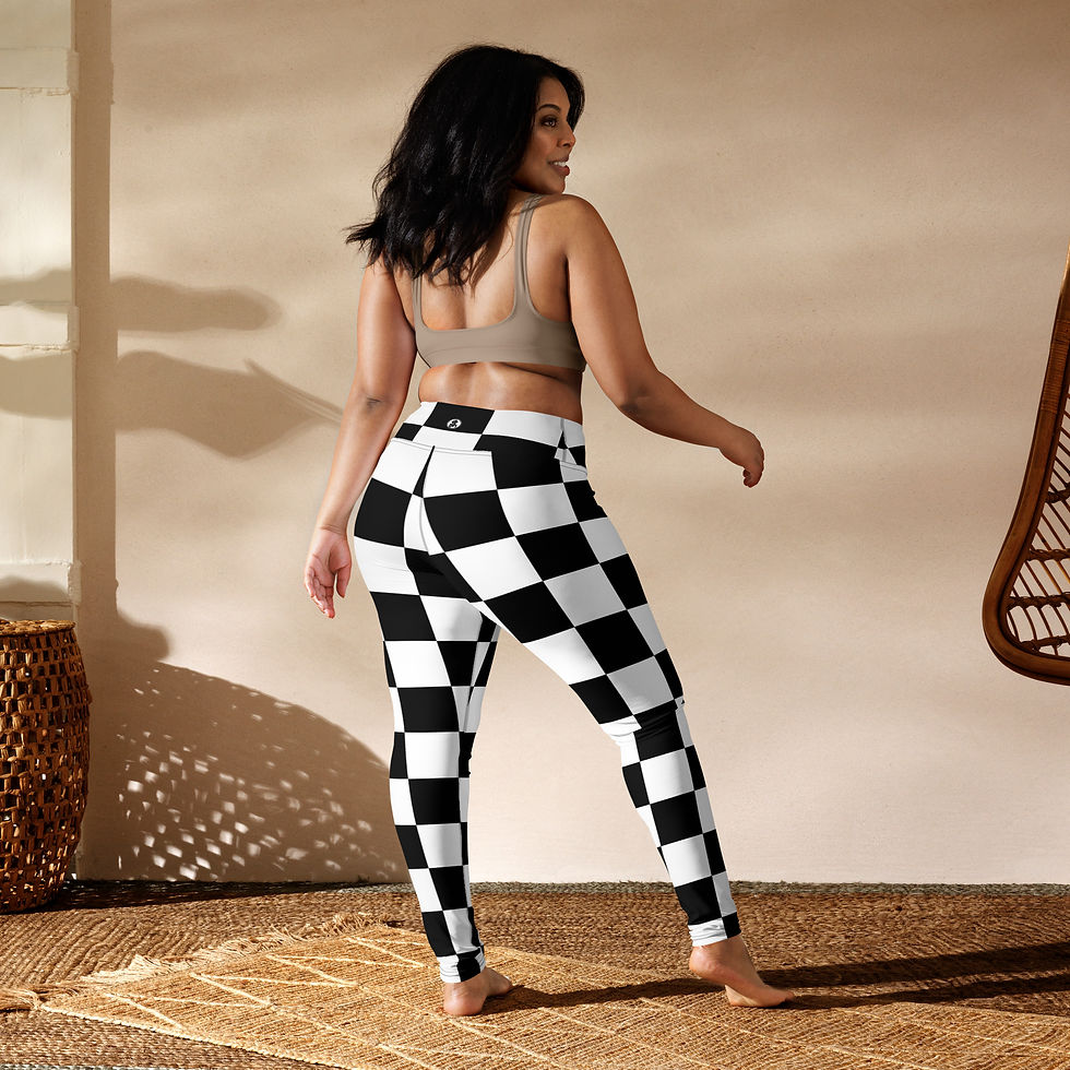 Thumbnail: SRL (BW check) Yoga Leggings
