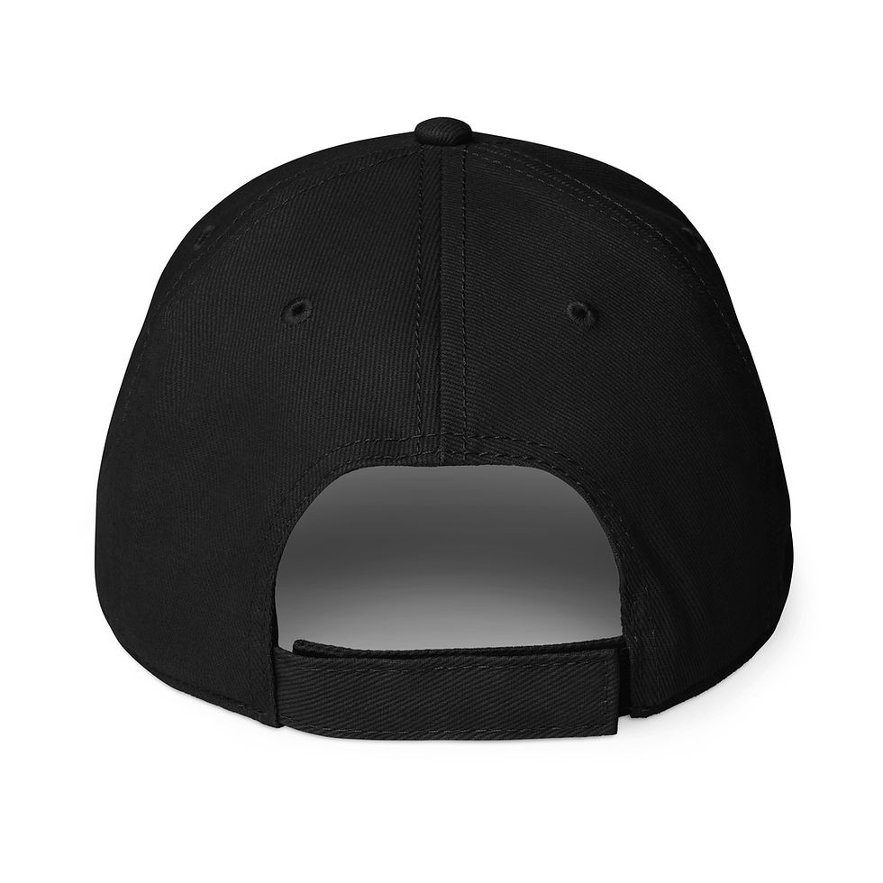 Thumbnail: OM-A-ZING (Blkletter/Red dot) - (DTF) Low-profile baseball cap