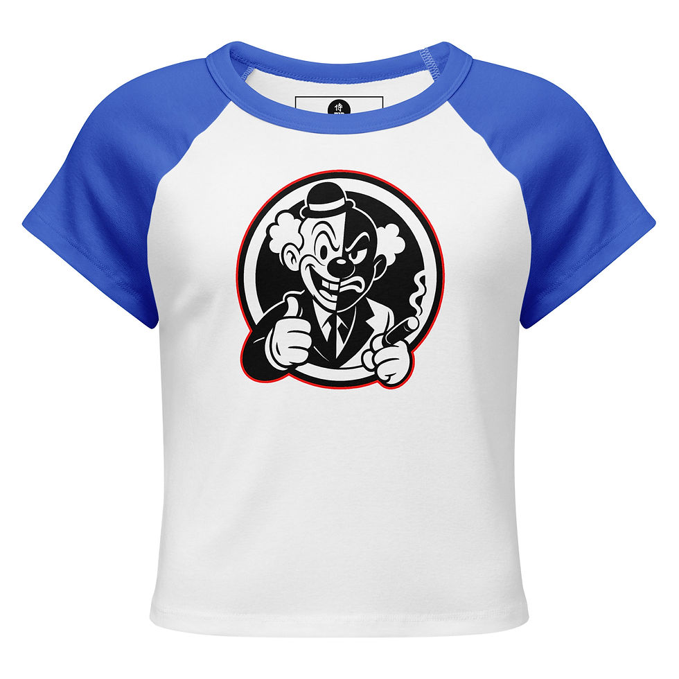 Thumbnail: Rugpull (Classic RL) - Women’s micro rib raglan baby tee