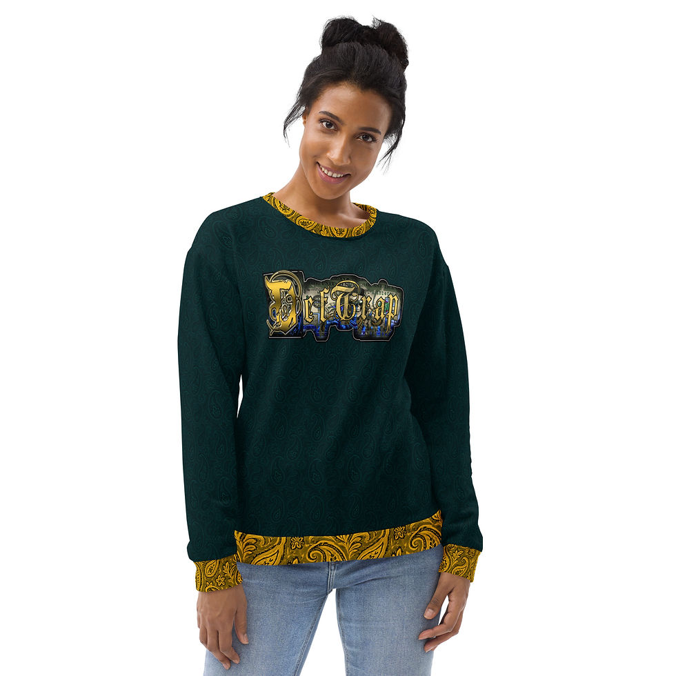 Thumbnail: DefTrap (You Are the One) - Unisex Sweatshirt (215 Green/gold)