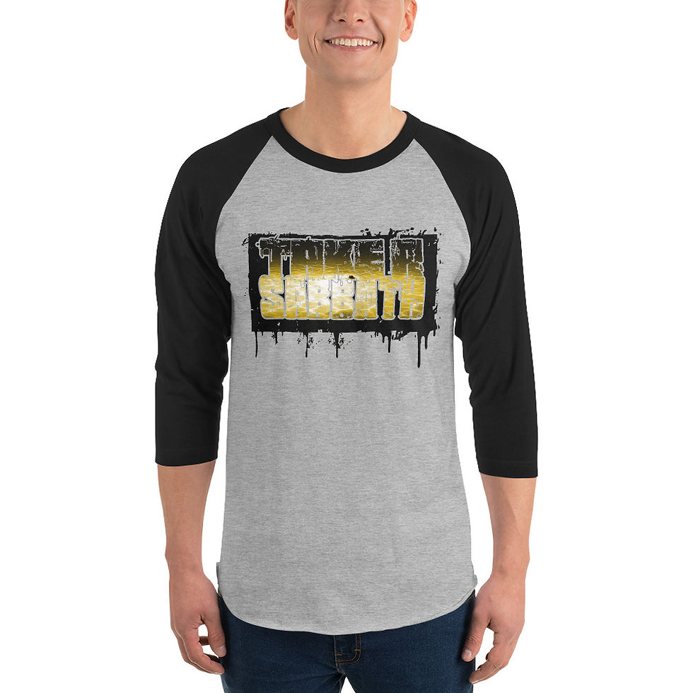 Thumbnail: Take A SABBATH - ZMBY Gold - 3/4 sleeve raglan